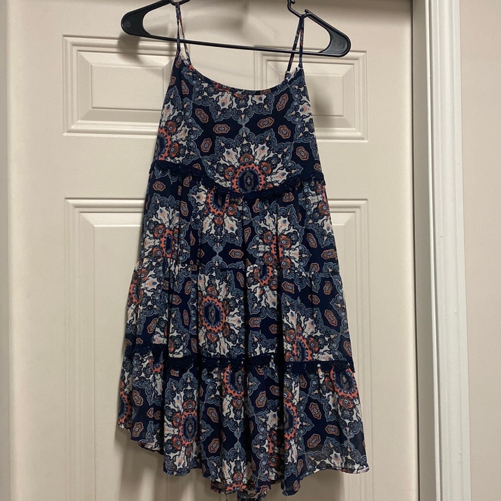 Navy/Pink Dress